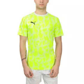 Men’s Short Sleeve T-Shirt Puma Teamliga Yellow Padel by Puma, Men's - Ref: S64110431, Price: 29,22 €, Discount: %