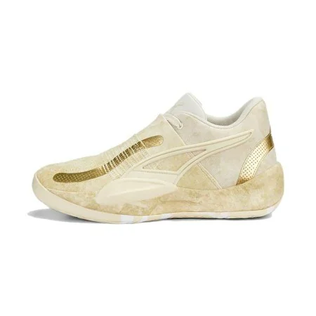 Basketballschuhe für Erwachsene Puma Rise NITRO Gold Beige von Puma, Turnschuhe - Ref: S64110462, Preis: 95,36 €, Rabatt: %