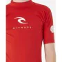 Camisola de Manga Curta Criança Rip Curl Corps L/S Rash Vest Vermelho Licra Surf de Rip Curl, Menino - Ref: S64110488, Preço:...