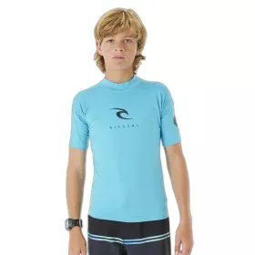 Camisola de Manga Curta Criança Rip Curl Corps L/S Rash Vest Azul Licra Surf de Rip Curl, Menino - Ref: S64110489, Preço: 19,...