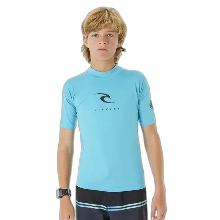 Children’s Short Sleeve T-Shirt Rip Curl Corps L/S Rash Vest Blue Lycra Surf by Rip Curl, Boys - Ref: S64110489, Price: 19,21...