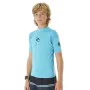 Camisola de Manga Curta Criança Rip Curl Corps L/S Rash Vest Azul Licra Surf de Rip Curl, Menino - Ref: S64110489, Preço: 19,...