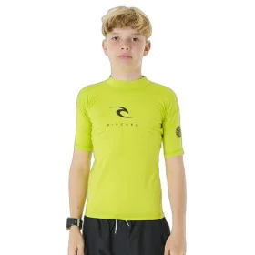 Child's Short Sleeve T-Shirt Rip Curl Corps S/S Rash Yellow Surf Lycra by Rip Curl, Boys - Ref: S64110519, Price: 19,09 €, Di...