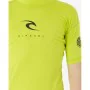 Camiseta de Manga Corta Infantil Rip Curl Corps S/S Rash Amarillo Surf Licra de Rip Curl, Niño - Ref: S64110519, Precio: 19,0...