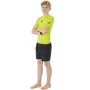 Camiseta de Manga Corta Infantil Rip Curl Corps S/S Rash Amarillo Surf Licra de Rip Curl, Niño - Ref: S64110519, Precio: 19,0...