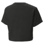 Child's Short Sleeve T-Shirt Puma Logo Cropped Black by Puma, Girls - Ref: S64110528, Price: 24,02 €, Discount: %