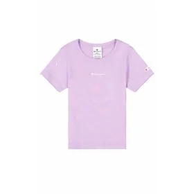 Maglia a Maniche Corte per Bambini Champion Crewneck Lavanda di Champion, Bambina - Rif: S64110530, Prezzo: 16,49 €, Sconto: %