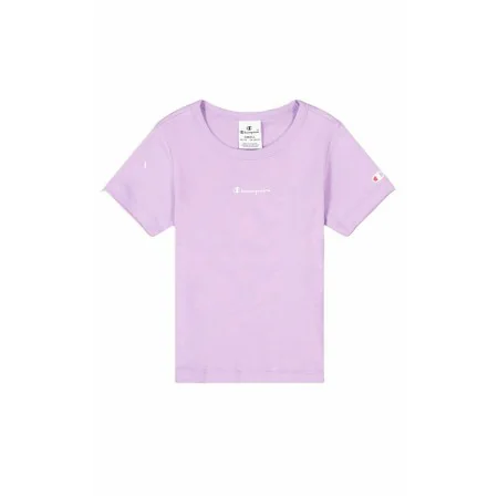 Camiseta de Manga Corta Infantil Champion Crewneck Lavanda de Champion, Niña - Ref: S64110530, Precio: 16,49 €, Descuento: %