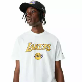 T-shirt de basquetebol New Era NBA LA Lakers Branco de New Era, Homem - Ref: S64110569, Preço: 29,80 €, Desconto: %