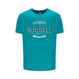 Men’s Short Sleeve T-Shirt Russell Athletic Amt A30081 Aquamarine by Russell Athletic, Men - Ref: S64110612, Price: 18,43 €, ...