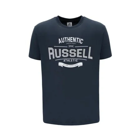 Maglia a Maniche Corte Uomo Russell Athletic Ara Blu scuro di Russell Athletic, Uomo - Rif: S64110613, Prezzo: 19,30 €, Scont...