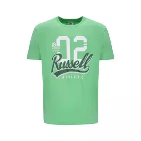 T-shirt à manches courtes homme Russell Athletic Amt A30101 Vert Vert clair de Russell Athletic, Homme - Réf : S64110621, Pri...