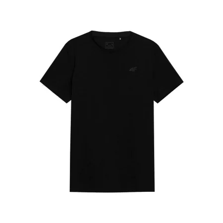 T-shirt à manches courtes homme 4F Regular Plain Noir de 4F, Homme - Réf : S64110645, Prix : 7,64 €, Remise : %