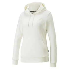 Sweat à capuche femme Puma Essentials Embroidery Blanc de Puma, Femme - Réf : S64110680, Prix : 46,69 €, Remise : %