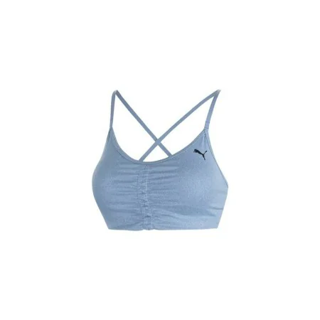 Reggiseno Sportivo Puma Low Impact Studio Azzurro di Puma, Donna - Rif: S64110702, Prezzo: 30,06 €, Sconto: %