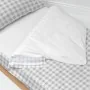 Quilted Zipper Bedding HappyFriday Basic Grey 105 x 200 cm Gingham by HappyFriday, Slumber Bags - Ref: D1611933, Price: 92,08...