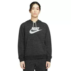 Felpa con Cappuccio Donna Nike Sportswear Gym Vintage Nero di Nike, Donna - Rif: S64110741, Prezzo: 62,93 €, Sconto: %