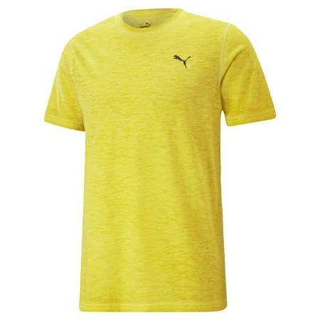 Men’s Short Sleeve T-Shirt Puma Studio Foundation Yellow by Puma, Men - Ref: S64110744, Price: 29,22 €, Discount: %