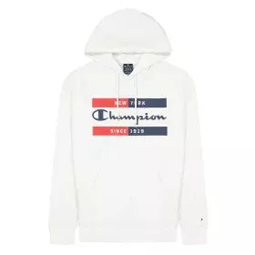 Sudadera con Capucha Hombre Champion New York Blanco de Champion, Hombre - Ref: S64110815, Precio: 46,71 €, Descuento: %