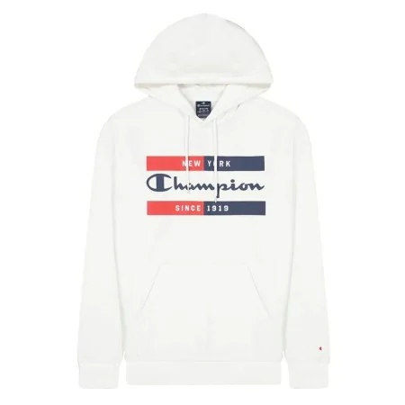 Men’s Hoodie Champion New York White by Champion, Men - Ref: S64110815, Price: 46,71 €, Discount: %