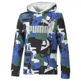 Sweat-shirt Enfant Puma Essentials+ Street Art Aop Bleu de Puma, Garçon - Réf : S64110828, Prix : 46,69 €, Remise : %