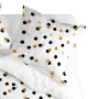 Kissenbezug HappyFriday Blanc Golden Dots Bunt 60 x 60 cm von HappyFriday, Zierkissenbezüge - Ref: D1611999, Preis: 12,34 €, ...