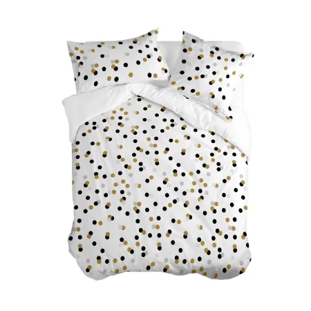 Nordic cover HappyFriday Blanc Golden Dots Multicolour 200 x 200 cm by HappyFriday, Quilts and quilt covers - Ref: D1612005, ...