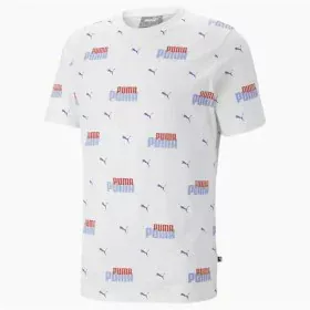 T-shirt à manches courtes homme Puma Ess+ Logo Power Blanc de Puma, Homme - Réf : S64111813, Prix : 25,03 €, Remise : %