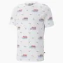 Men’s Short Sleeve T-Shirt Puma Ess+ Logo Power White by Puma, Men - Ref: S64111813, Price: 25,03 €, Discount: %