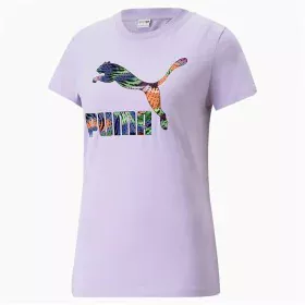 Camisola de Manga Curta Mulher Puma Classics de Puma, Mulher - Ref: S64111815, Preço: 28,39 €, Desconto: %