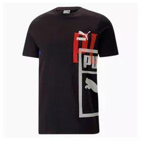 Camiseta de Manga Corta Hombre Puma Classics Negro de Puma, Hombre - Ref: S64111817, Precio: 24,90 €, Descuento: %