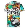 Camisola de Manga Curta Homem Puma Graffiti Preto de Puma, Homem - Ref: S64111819, Preço: 60,22 €, Desconto: %