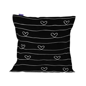 Housse de coussin HappyFriday Blanc My love Multicouleur 60 x 60 cm de HappyFriday, Housses de coussin - Réf : D1612037, Prix...