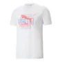 T-shirt à manches courtes unisex Puma Classics Blanc de Puma, Homme - Réf : S64112303, Prix : 20,70 €, Remise : %