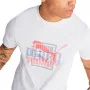 T-shirt à manches courtes unisex Puma Classics Blanc de Puma, Homme - Réf : S64112303, Prix : 20,70 €, Remise : %