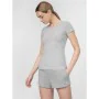 T-shirt à manches courtes femme 4F Gris de 4F, Femme - Réf : S64112304, Prix : 10,21 €, Remise : %