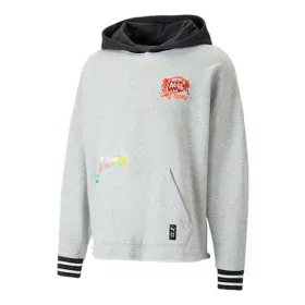 Unisex Hoodie Puma Boroughs Grey by Puma, Men - Ref: S64112305, Price: 59,64 €, Discount: %