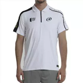 Men’s Short Sleeve Polo Shirt Bullpadel Liceo Padel White by Bullpadel, Men's - Ref: S64112653, Price: 50,14 €, Discount: %