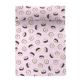 Bedspread (quilt) HappyFriday Aware Multicolour Sushi 270 x 260 cm by HappyFriday, Blankets and bedcovers - Ref: D1612361, Pr...