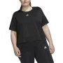 T-shirt à manches courtes femme Adidas AeroReady Studio Loose de Adidas, Femme - Réf : S64114341, Prix : 27,56 €, Remise : %