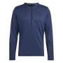 T-shirt à manches longues homme Adidas Training 1/4-Zip Bleu foncé de Adidas, Homme - Réf : S64114344, Prix : 31,91 €, Remise...