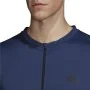 T-shirt à manches longues homme Adidas Training 1/4-Zip Bleu foncé de Adidas, Homme - Réf : S64114344, Prix : 31,91 €, Remise...