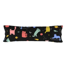 Taie d'oreiller HappyFriday Aware Cosmic cats Multicouleur 45 x 125 cm de HappyFriday, Draps et taies d'oreiller - Réf : D161...