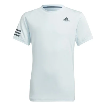 Camiseta de Manga Corta Infantil Adidas Club Tennis 3 bandas Blanco de Adidas, Niña - Ref: S64114350, Precio: 26,10 €, Descue...