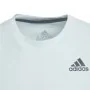 T shirt à manches courtes Enfant Adidas Club Tennis 3 bandas Blanc de Adidas, Fille - Réf : S64114350, Prix : 26,10 €, Remise...