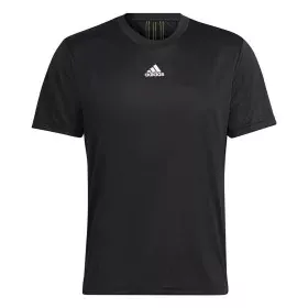 Camisola de Manga Curta Homem Adidas Aeroready HIIT Back Preto de Adidas, Homem - Ref: S64114353, Preço: 26,10 €, Desconto: %