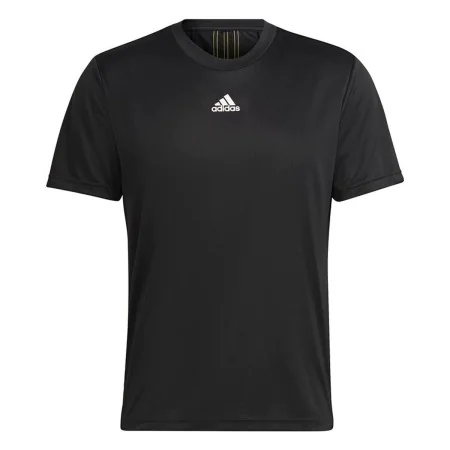 Maglia a Maniche Corte Uomo Adidas Aeroready HIIT Back Nero di Adidas, Uomo - Rif: S64114353, Prezzo: 26,10 €, Sconto: %