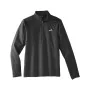 Men’s Long Sleeve T-Shirt Brooks Dash 1/2 Zip 2.0 Black by Brooks, Men - Ref: S64114371, Price: 57,58 €, Discount: %