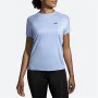 Camiseta de Manga Corta Mujer Brooks Sprint Free Aguamarina Mujer de Brooks, Mujer - Ref: S64114372, Precio: 34,85 €, Descuen...