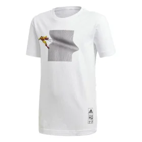 Child's Short Sleeve T-Shirt Adidas Iron Man Graphic White by Adidas, Boys - Ref: S64114374, Price: 21,93 €, Discount: %